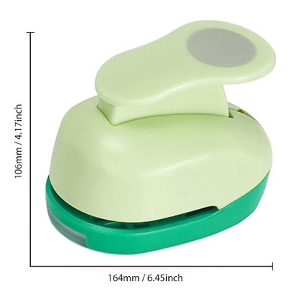 Large Circle Punch 3 Inch Craft Hole Punch for Crafting, Scrapbooking, Gift Wrap - Picture 3 of 5